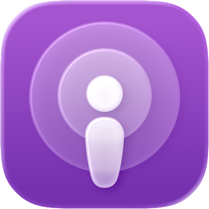 Apple Podcasts logo